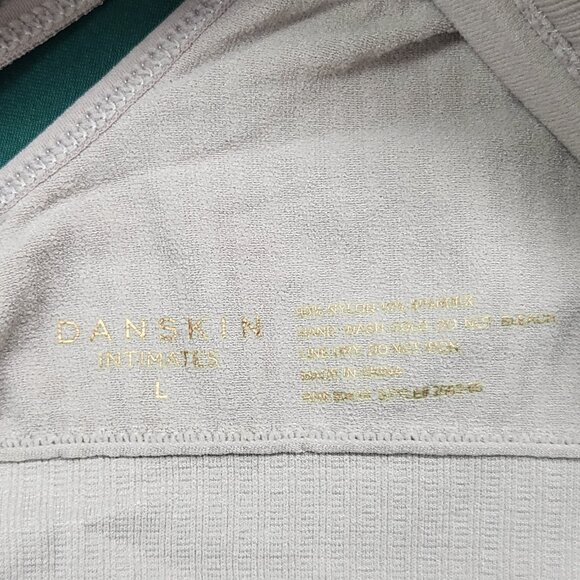 NWOT Set of three Danskin brand bralettes in cream, tan, and stone EUC size L - Picture 10 of 16